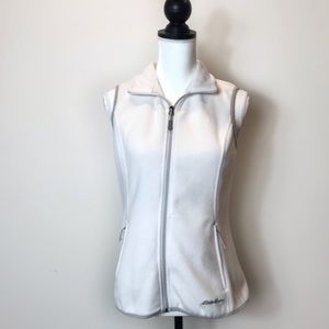 Eddie Bauer Ladies Fleece Vest Size Small